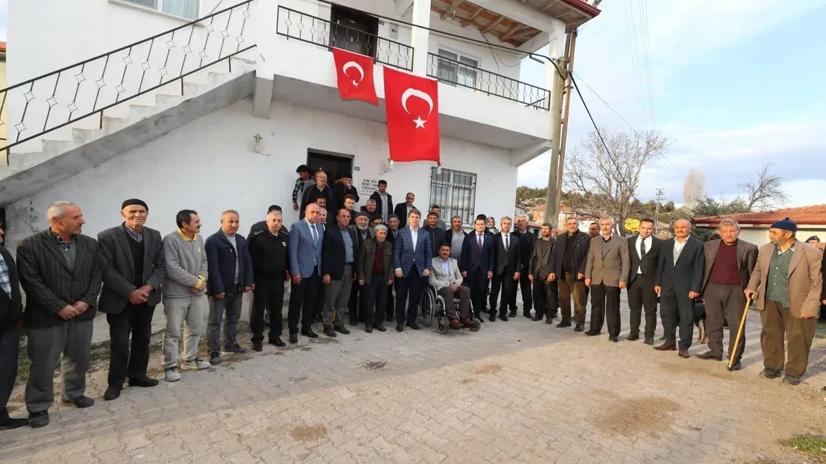 Vali Bakan, Amasya’nın engelsiz muhtarını ziyaret etti