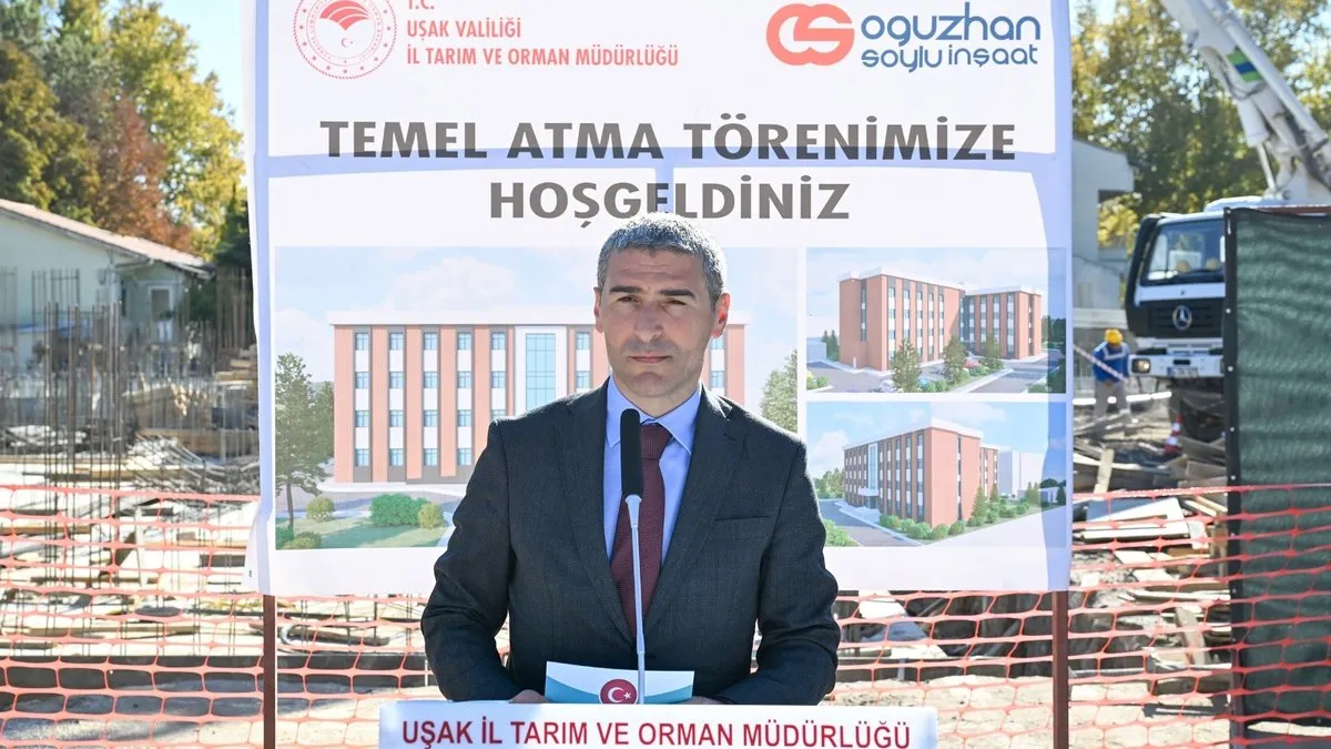 Yeni hizmet binasının temeli atıldı