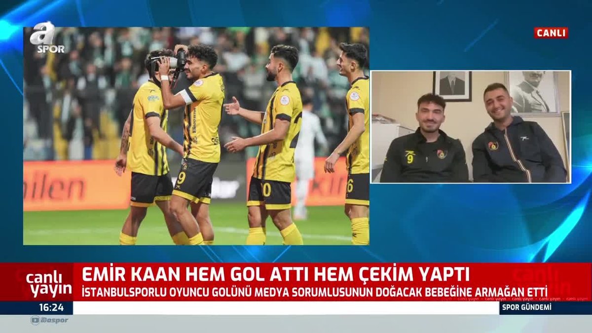 İstanbulsporlu Emir Kaan Gültekin önce gol attı sonra çekim yaptı! videosunu izle