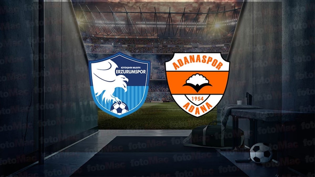 Erzurumspor – Adanaspor maçı ne zaman? Saat kaçta, hangi kanalda canlı yayınlanacak? | Trendyol 1. Lig – Son dakika TFF 1.Lig haberleri