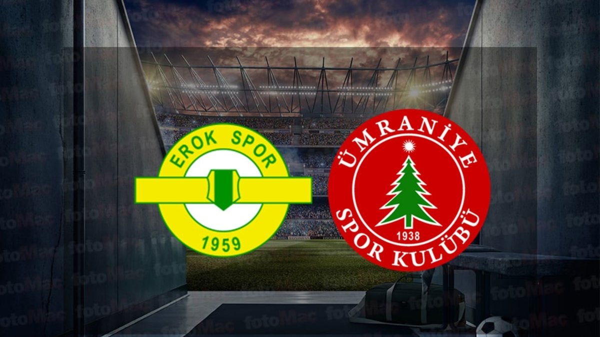 Esenler Erokspor – Ümraniyespor maçı ne zaman, saat kaçta ve hangi kanalda canlı yayınlanacak? | TFF 1. Lig – Son dakika TFF 1.Lig haberleri