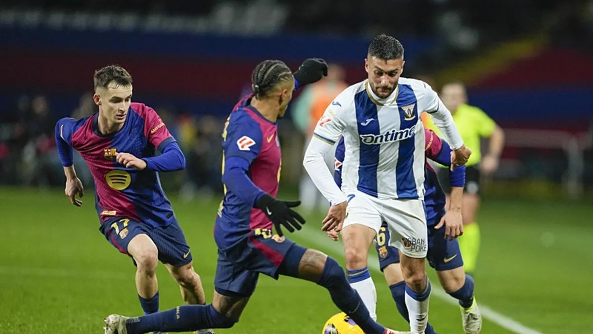 LA LIGA: Barcelona’ya evinde Leganes şoku!