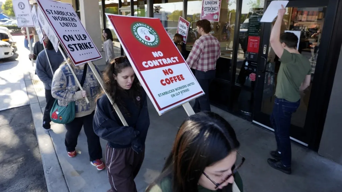 Starbucks’ta büyük grev: 300’den fazla şube iş bıraktı