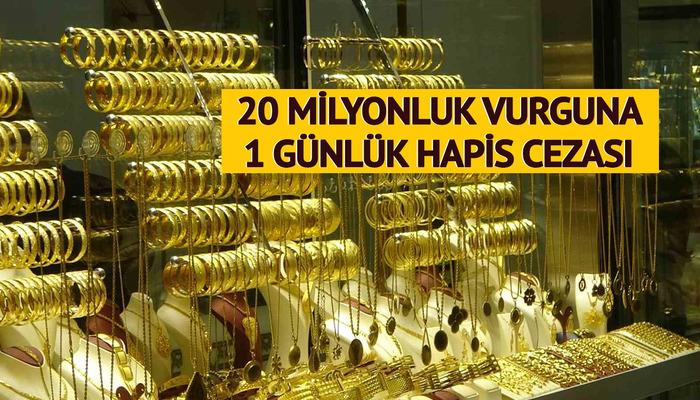 20 milyonluk vurguna 1 gün hapis cezası! Kimse anlam veremedi: Bu karar kriminal vakaları artırır