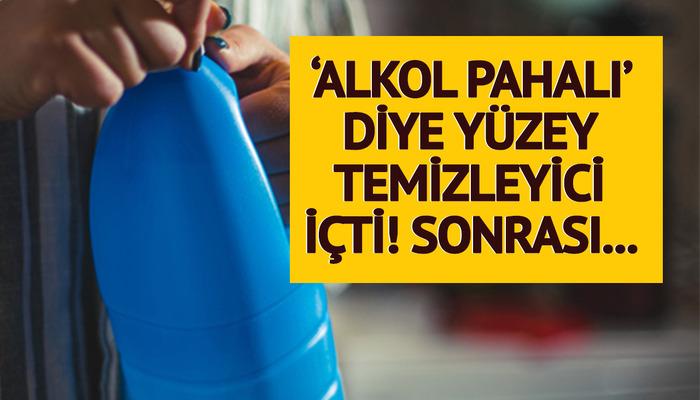 Alkol pahalı dedi, internetten sipariş ettiği yüzey temizleyiciyi içti! ‘5 litresi beni 15 gün idare ediyor’ Fiyatı bakın ne kadar