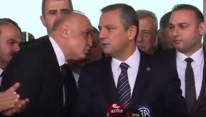 CHP lideri Özel Gaziantep milletvekili Meriç’in o cümlesini duyunca sinirlendi! Sert tepkisi kameralara yansıdı