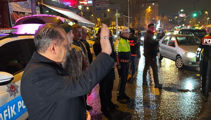 İstanbul Emniyet Müdürü Yıldız, Taksim’de denetimlere katıldı