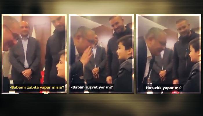 Belediye başkanından küçücük çocuğa akılalmaz sorular: “Baban rüşvet yer mi?” diye sorup kahkahaya boğuldu