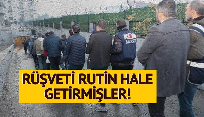 Rüşveti rutin hale getirmişler! Aralarında çok sayıda kamu çalışanı da var: 100’den fazla gözaltı