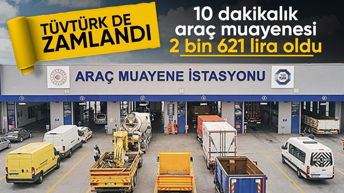 İşte 2025 araç muayene ücretleri