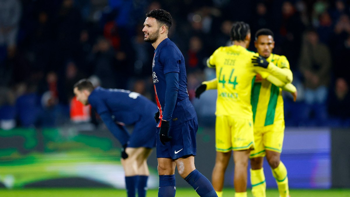 Paris Saint-Germain’e Nantes çelmesi