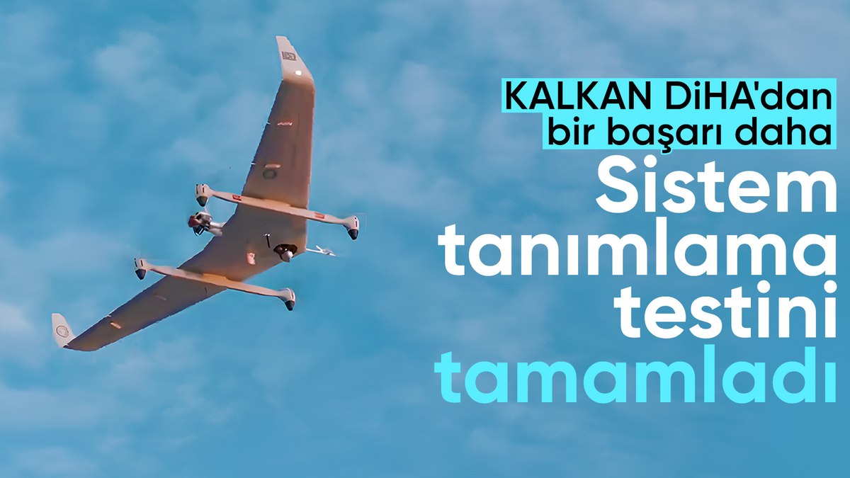 Bayraktar KALKAN DİHA, 14. sistem tanımlama testini başarıyla tamamladı