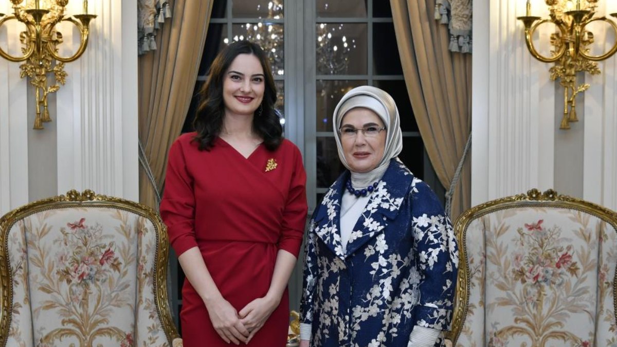 Emine Erdoğan, Milena Milatoviç ile bir araya geldi