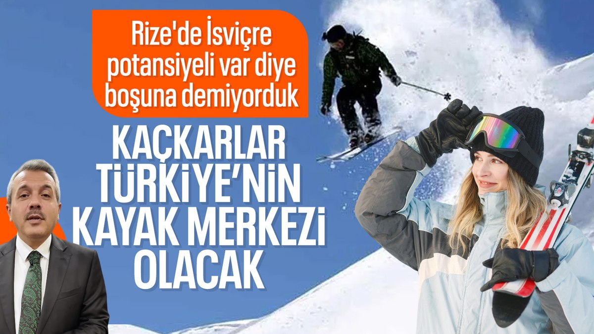 Rize kış sporlarının yeni merkezi olma yolunda