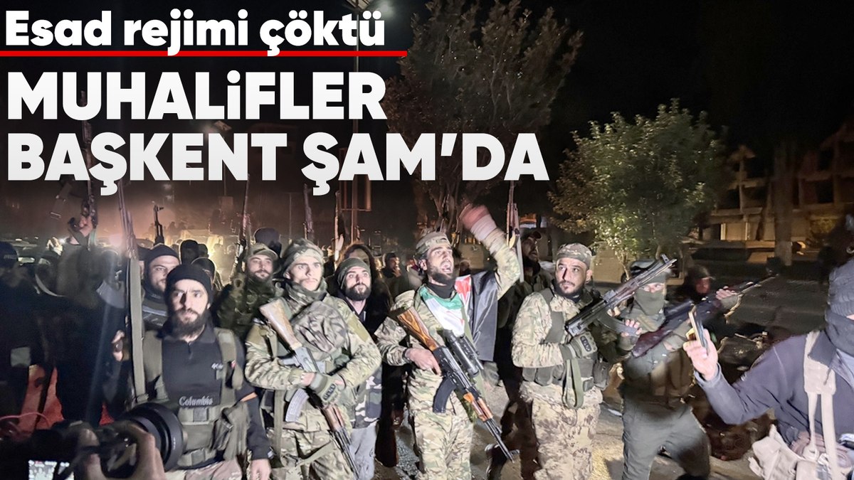 Suriye rejimi Şam’da kontrolü büyük ölçüde kaybetti