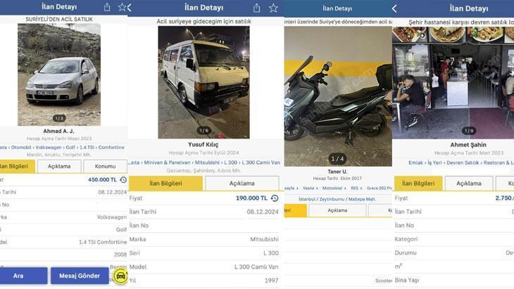 İlan sitelerinde ‘Suriye’ hareketi! Fiyat kırmaya başladılar – Son Haberler