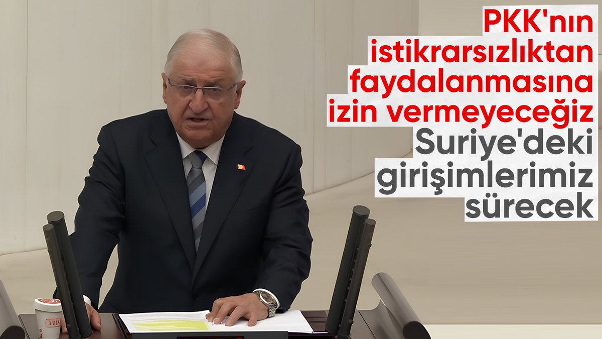 PKK-YPG’nin sahadaki istikrarsızlıktan faydalanmasına izin vermeyeceğiz