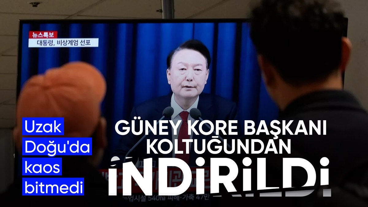 Güney Kore Devlet Başkanı Yoon görevden alındı