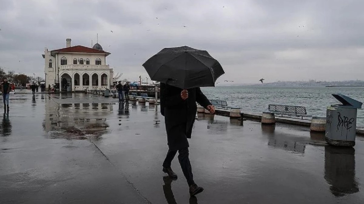 Meteoroloji’den İstanbul dahil birçok ile sarı kodlu sağanak uyarısı