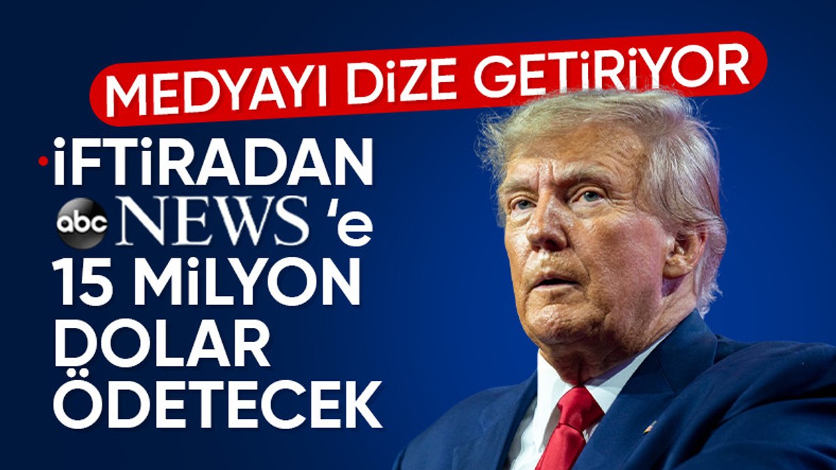 ABD ulusal kanalı, Trump’a iftira davasında tazminat ödeyecek