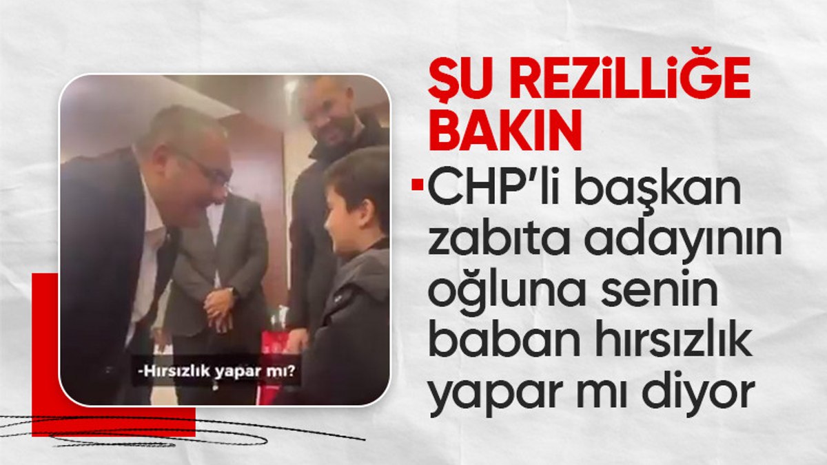 CHP’li Keçiören Belediye Başkanı’ndan çocuğa tepki çeken soru: Baban rüşvet yer mi?