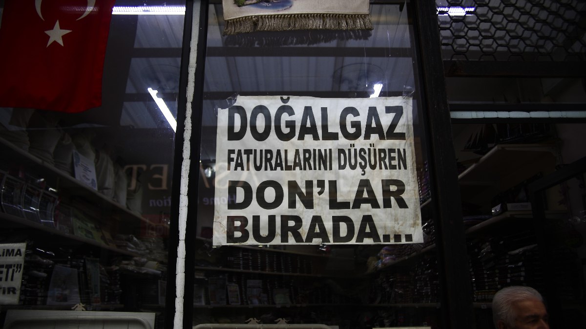 Bursa’da ‘doğalgaz faturasını düşüren don afişi’ satışları artırdı