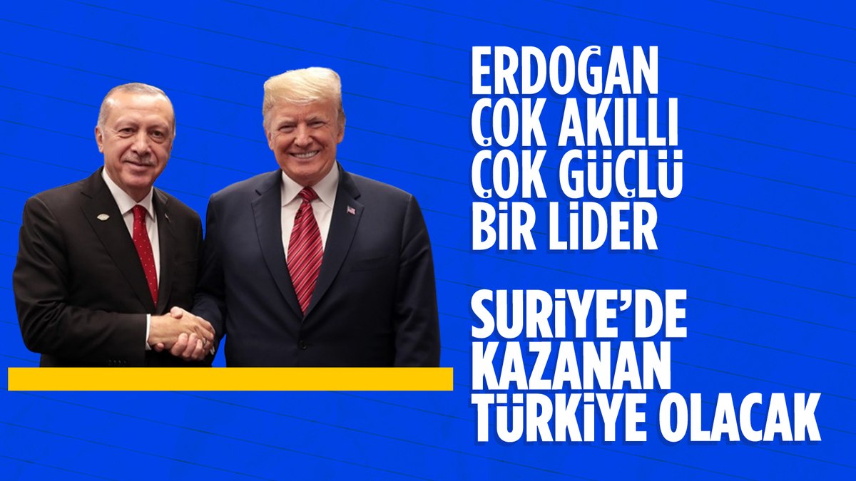 Donald Trump’tan Cumhurbaşkanı Erdoğan’a övgüler