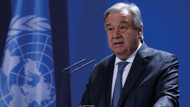 Guterres: Uluslararası toplumun Suriye’nin yanında durması gerekmektedir