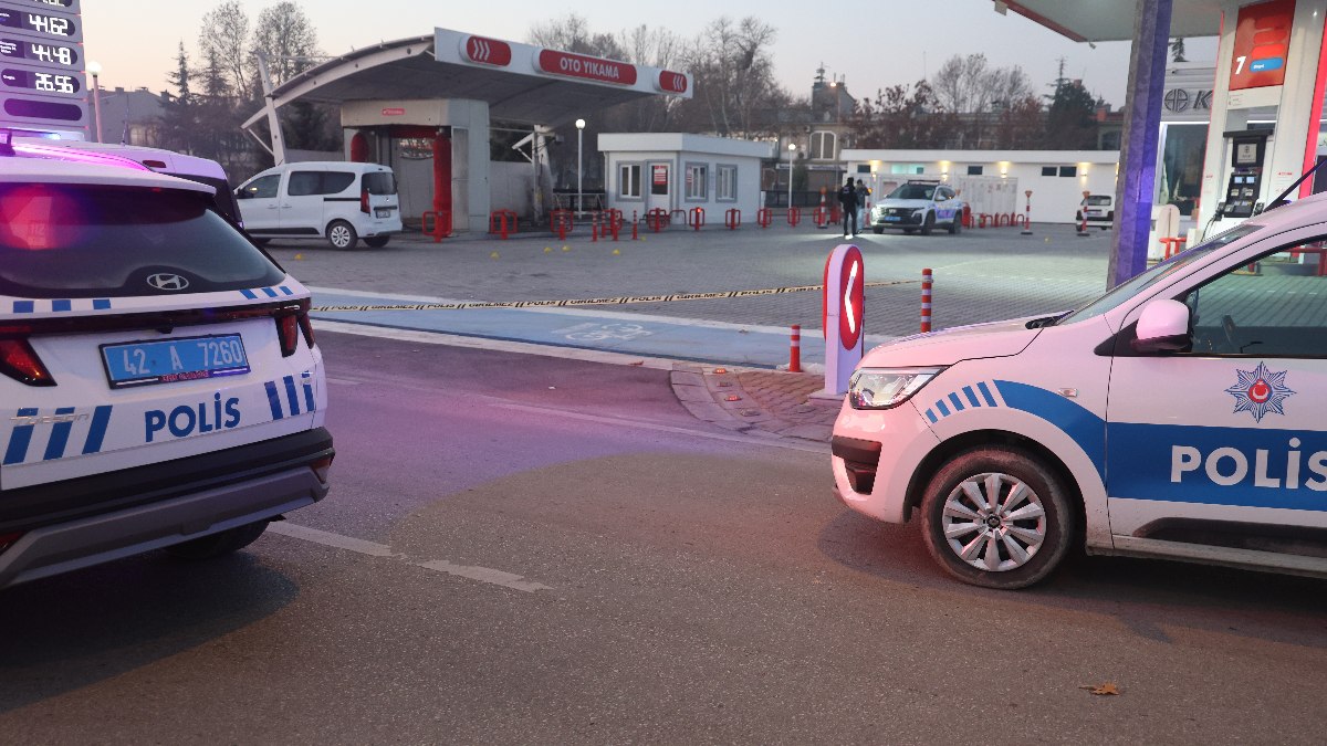 Konya’da polise ateş açan soyguncu bacağından vuruldu