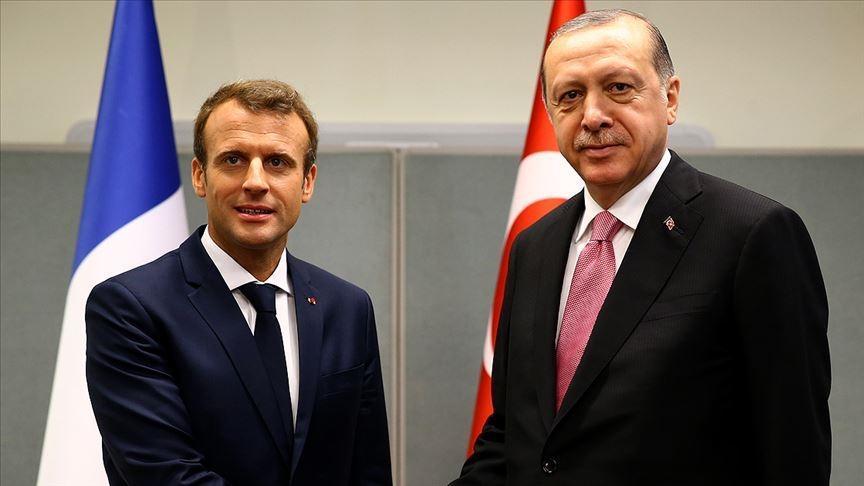 Fransa’dan Cumhurbaşkanı Erdoğan-Macron görüşmesine ilişkin açıklama