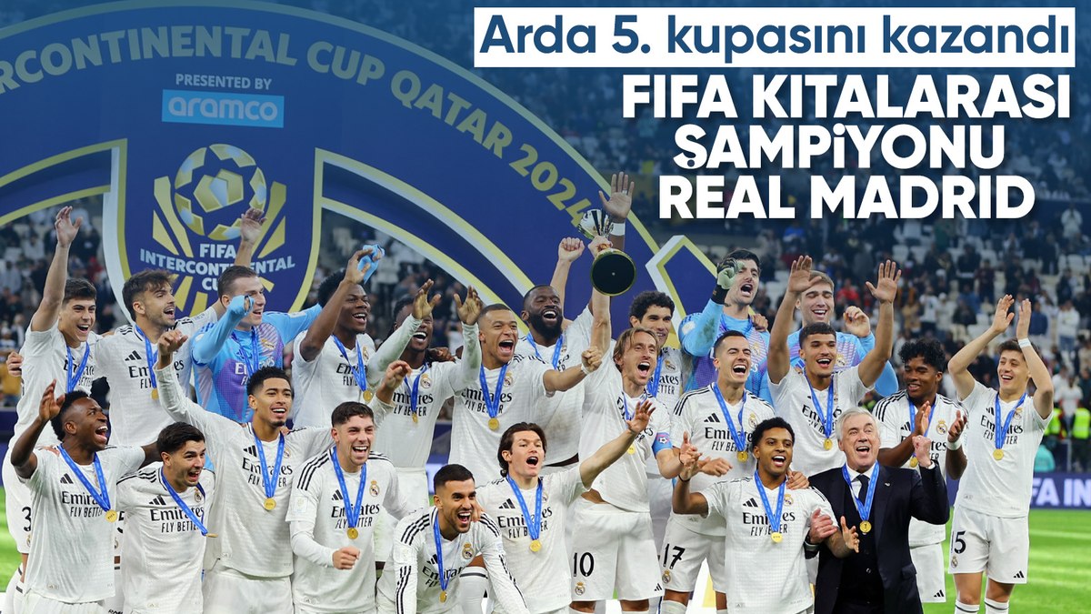 Real Madrid, 2024 FIFA Kıtalararası Kupası’nı kazandı