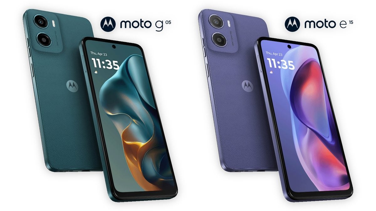 Motorola’dan iki uygun fiyatlı telefon: Moto G05 ve E15