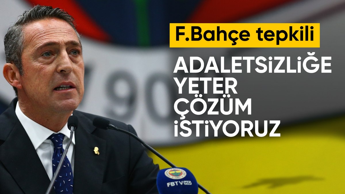 Fenerbahçe’den yabancı hakem talebi: ‘Adaletsizliğe yeter, çözüm istiyoruz’