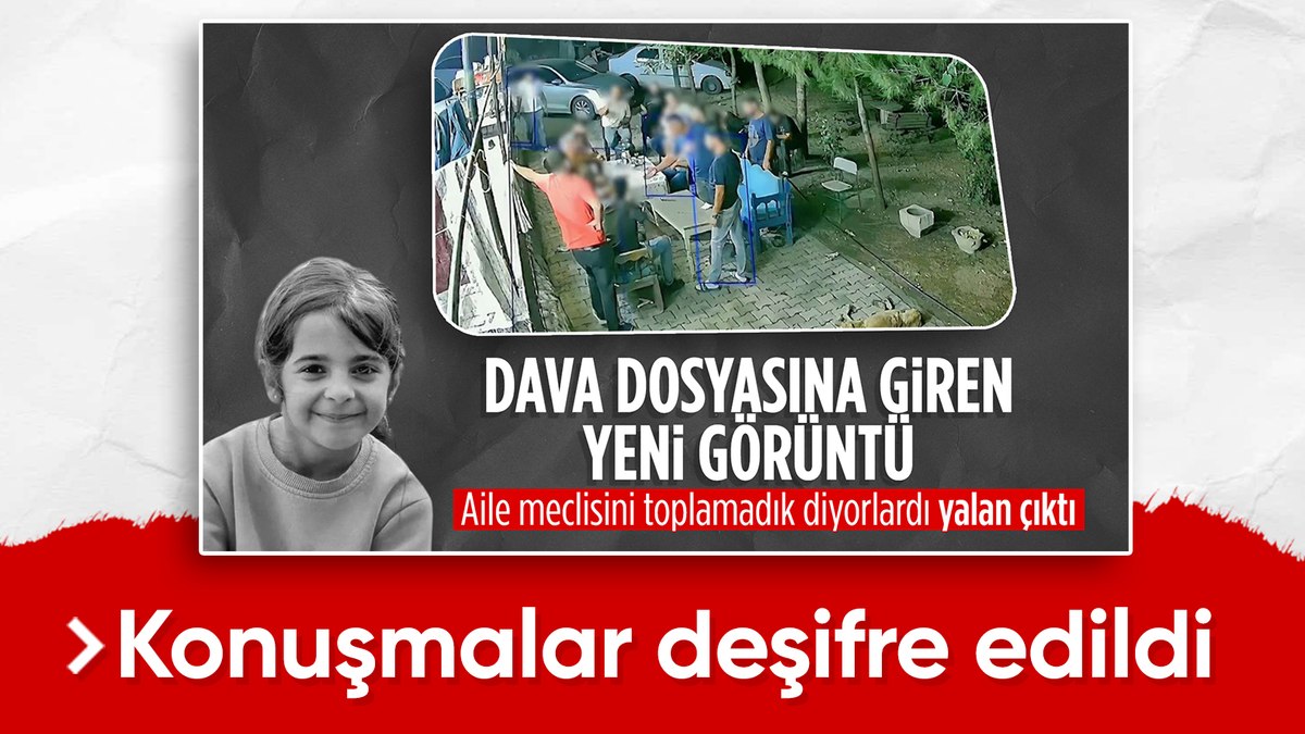 Narin Güran cinayetinde ‘aile bireylerinin toplantı görüntüsü’ deşifre edildi