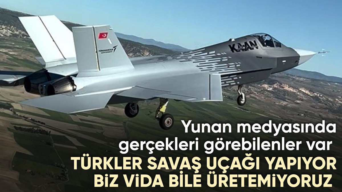 Türkiye savaş uçağı üretirken biz vida bile üretemiyoruz