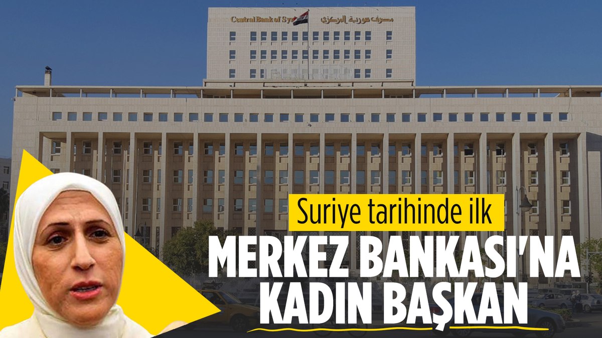 Suriye’de Maysaa Sabrine, Merkez Bankası Başkanı olarak atandı