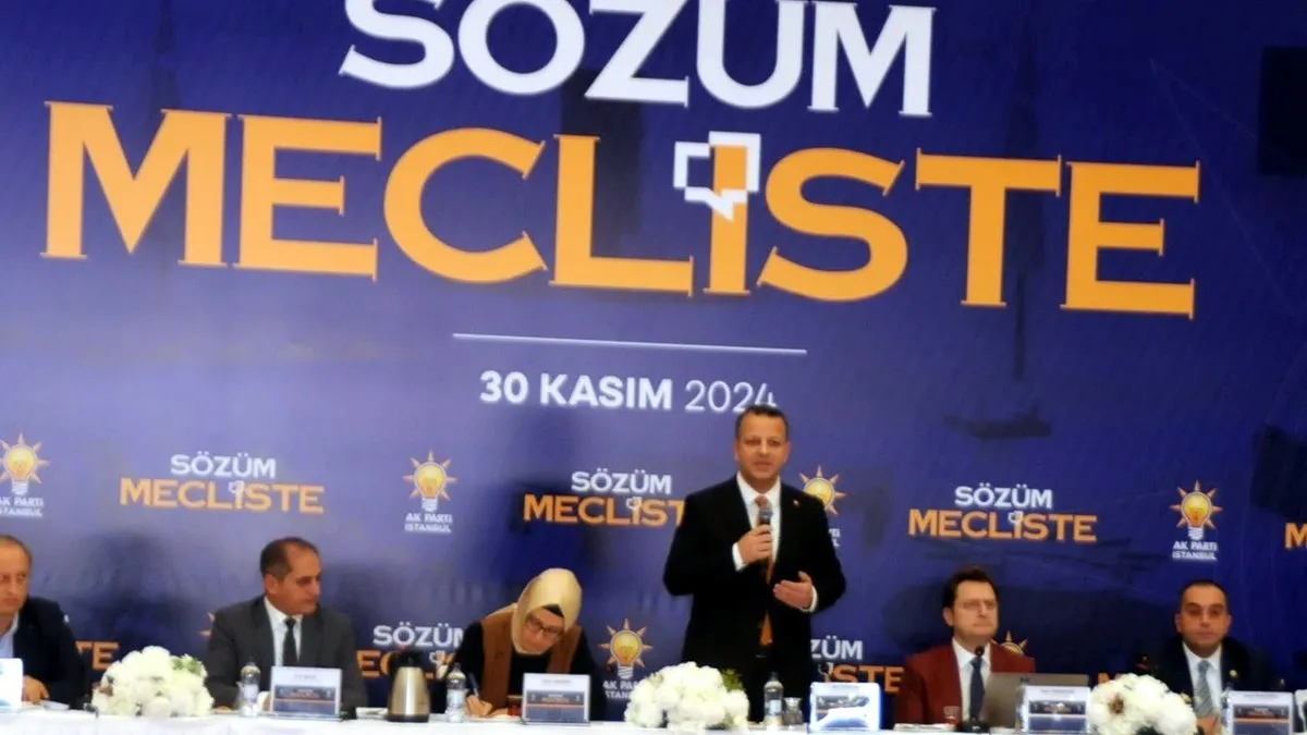 AK Parti İstanbul İl Başkanlığınca “Türkiye’nin Sağlıkta Dünü Bugünü-Yarını” konulu “Sözüm Mecliste” programı düzenlendi