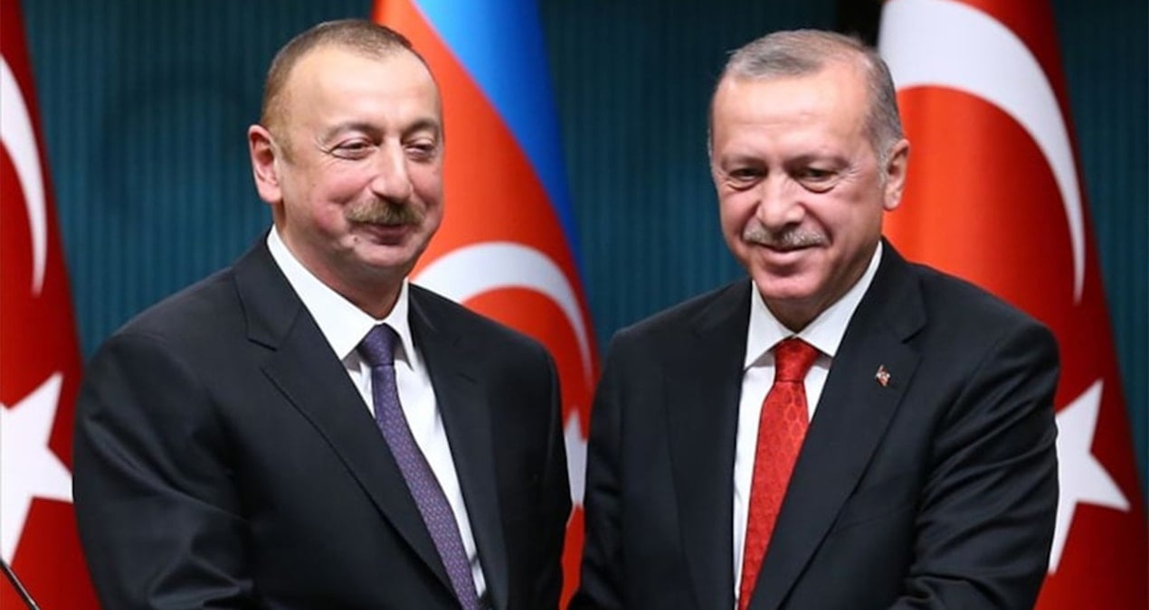 Erdoğan'dan Aliyev'e baş sağlığı telefonu