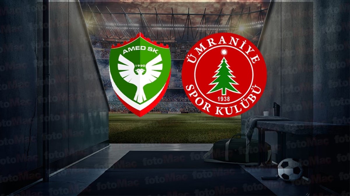 Amed SK – Ümraniyespor maçı ne zaman, saat kaçta ve hangi kanalda canlı yayınlanacak? | TFF 1. Lig – Son dakika TFF 1.Lig haberleri