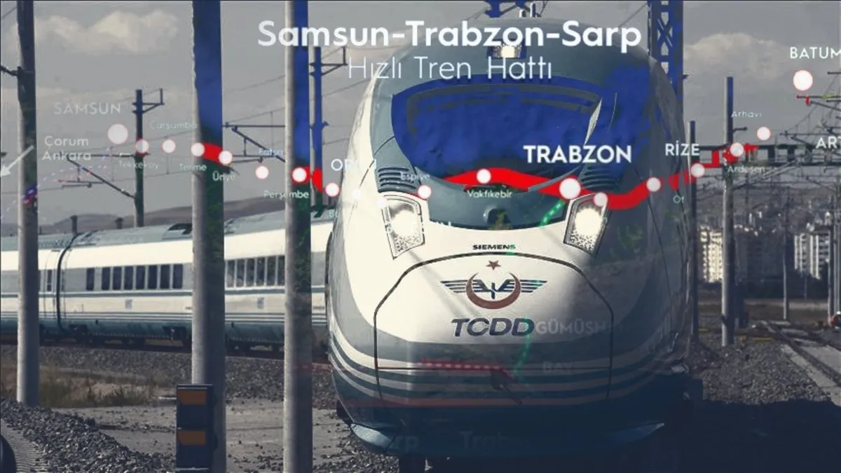 Ankara-Samsun-Sarp hızlı tren projesinde heyecanlandıran gelişme!