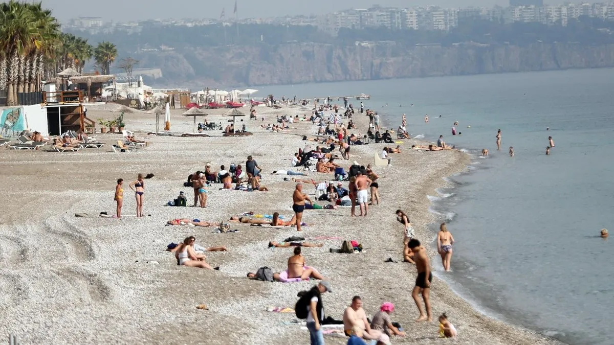 Antalya’da Aralık’ta deniz keyfi – Antalya Haberleri