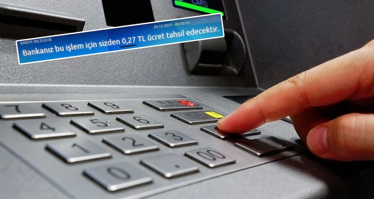 ATM’ler artık o işlem için de para kesiyor