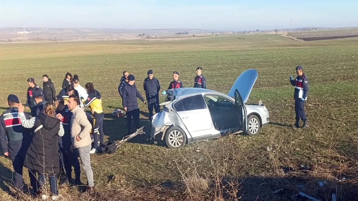 Babaeski'de feci kaza: Tankerle çarpışan otomobilin sürücüsü öldü!