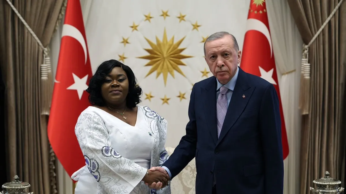 Başkan Erdoğan, Sierra Leone Büyükelçisi Anderson’u kabul etti