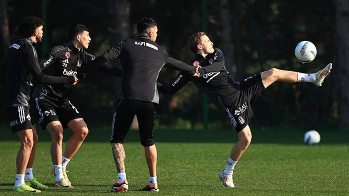 Beşiktaş, kondisyon ve taktik çalıştı