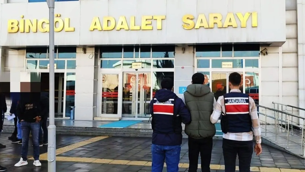 Bingöl’de 1 firari hükümlü dahil 6 şüpheli yakalandı