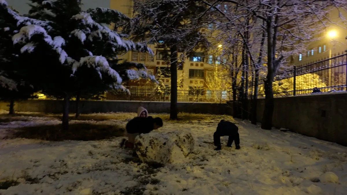 Bingöl’de yoğun kar yağışı nedeniyle eğitime ara verildi