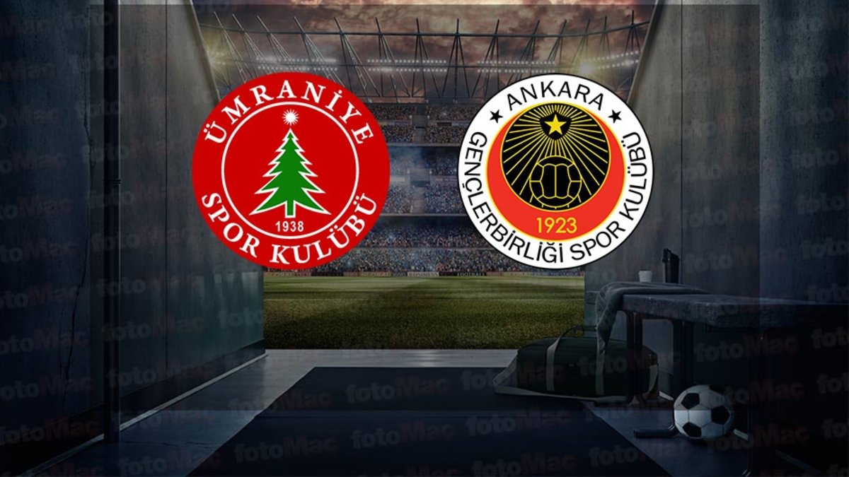 Ümraniyespor – Gençlerbirliği maçı ne zaman? Saat kaçta, hangi kanalda canlı yayınlanacak? | Trendyol 1. Lig – Son dakika TFF 1.Lig haberleri