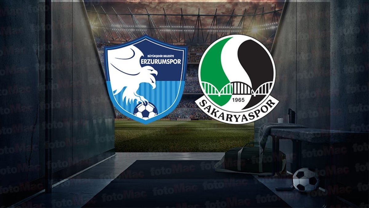 Erzurumspor – Sakaryaspor maçı ne zaman, saat kaçta ve hangi kanalda canlı yayınlanacak? | TFF 1. Lig – Son dakika TFF 1.Lig haberleri