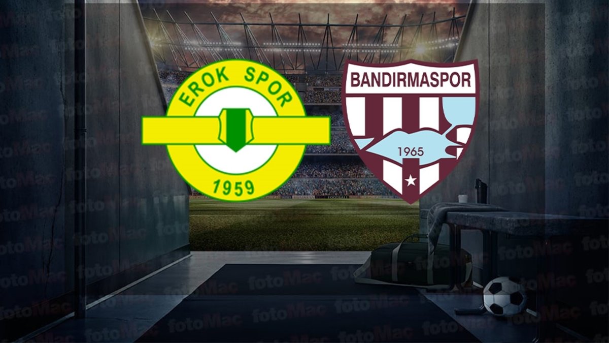 Esenler Erokspor – Bandırmaspor maçı ne zaman, saat kaçta ve hangi kanalda canlı yayınlanacak? | TFF 1. Lig – Son dakika TFF 1.Lig haberleri